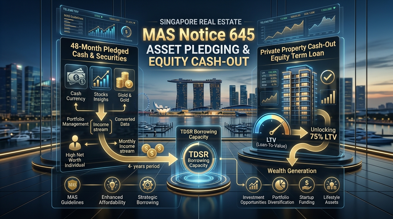 PropAce Singapore Asset Pledging and Cash-Out Equity Term Loan Guide